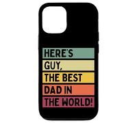 Ecco Guy The Best Dad In The World Father's Day Retro Custodia per iPhone 12/12 Pro