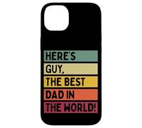 Ecco Guy The Best Dad In The World Father's Day Retro Custodia per iPhone 14 Plus