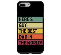 Ecco Guy The Best Dad In The World Father's Day Retro Custodia per iPhone 7 Plus/8 Plus