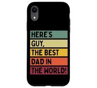 Ecco Guy The Best Dad In The World Father's Day Retro Custodia per iPhone XR