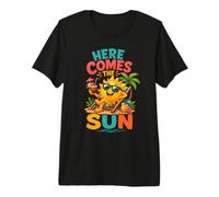 Ecco Il Sole - Felicità Estiva e Vibes Maglietta Premium