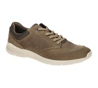 ECCO Irving - Sneaker da Uomo, Marrone Noce Moscata/Argilla Scura, Taglia 42