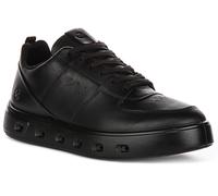 Ecco Lace Up Trainer Da Donna Nero EU 36-42