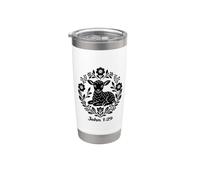 Ecco l'Agnello Giovanni 1:29 Christian Faith Scripture Shirt Bicchiere termico in acciaio inox doppia parete