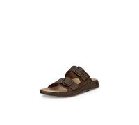 ECCO Mens Cozmo Slides Sandals Brown
