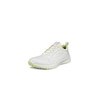 ECCO Men's Hybrid NYC Waterproof Golf Shoe, White, 9/9.5 UK