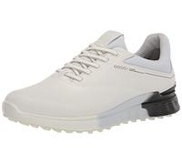 ECCO Men's S-Three Gore-Tex Golf Shoe, White/Frosty Green, 9-9.5