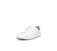 ECCO Men's Soft 7 Easy Slip Sneaker, White/Lion, 16-16.5