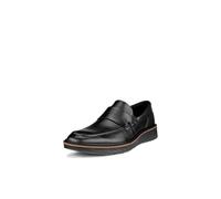 ECCO Men's St.1 Hybrid Penny Loafer, Nero, 6/6.5 UK