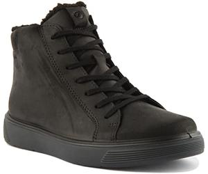 ECCO Men's Street Tray Sneaker, Black Black 052, 6.5/7 UK