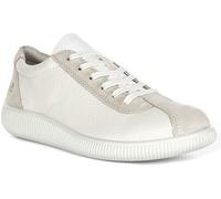 Ecco Morbido Zero W a-Ecco Comodo Camoscio Dettagli Pelle Donna Trainer Bianco 3