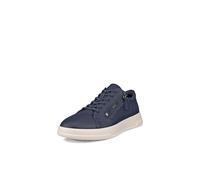 ECCO Move Scarpe da Ginnastica in Pizzo con Cerniera da Donna Blu Navy/Ice Flower, 36/37 EU