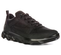 Ecco Mx M Bassa Outdoor In Pelle E Rete Per Uomo Neri UK 7 - 12