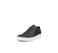 Ecco Soft 60 In Pelle Scarpe Sportive Basse Lace Up Bianche Donna UK 3 - 8