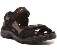 Ecco Offroad Andes Sandalo Strappy Da Uomo In Nero Taglia EU 39-46