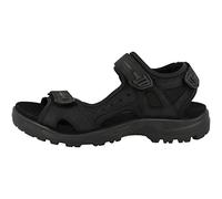 ECCO Yucatan Plus W Sandal, Uomo, Nero, 42 EU