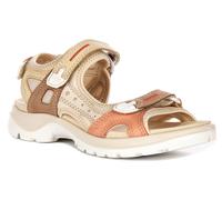 Ecco Offroad Superior Trail Walking Comfort Sandalo Da Donna In Beige EU 37-42