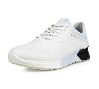 ECCO Men's S-Three Gore-Tex Golf Shoe, White/Frosty Green, 12-12.5