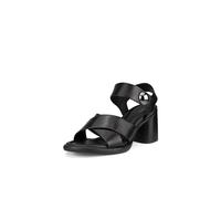 ECCO Sandali da donna Sculpted 55 Luxe con tacco a bottone, Nero, 6/6.5 UK