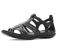 ECCO Sandali romani Flash da donna, nero, 36