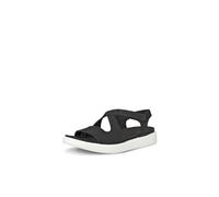 ECCO Flowt W, Sandalo Donna, Nero, 35 EU