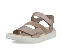 ECCO Sandalo Flowt 2 Band Donna, Grigio Rosa Metallico, 12-12.5
