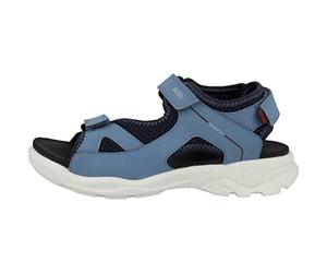 ECCO Sandalo Piatto Biom Zattera Bambino, Cielo notturno blu retrò, 30 EU