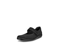 ECCO Scarpe Basse da Donna Soft 2.0 Mary-Jane, Nero, Taglia 40