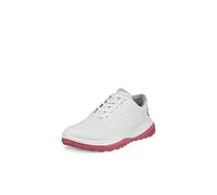 ECCO Scarpe da Golf Impermeabili Lt1 Hybrid da Donna, Bianco/Bubblegum, 35/35.5 EU