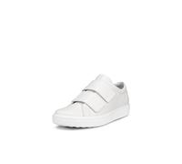 ECCO Sneaker da Donna Soft 60 con Due Cinturini Premium, Bianco, 6/6.5 UK
