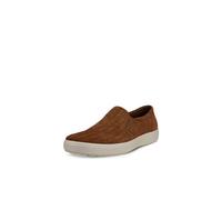 ECCO Sneaker da Uomo Soft 7 Woven Slip On 2.0, Nabuk Cammello, 12-12.5