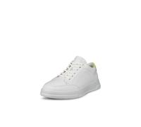 ECCO Sneaker Move Retro Donna, Bianco/Sunny Lime, 11