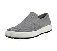 ECCO Sneaker slip on 2.0 da donna in tessuto morbido 7, Wild Dove Nubuck/Leone Perforato, 10-10.5