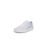 ECCO Sneaker da donna Soft Zero con lacci, Air/Shadow White, 4-4.5