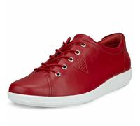 ECCO Sneakers Alte da Donna Soft 2.0, Pepe Rosso, 38 EU