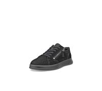 ECCO Sneakers da Donna Move con Zip, Nero/Ghiaia, 3,5/4 UK