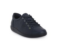 ECCO Soft 2.0 Tie, Scarpe da Ginnastica Basse Donna, Blu (Marine Blue), 40 EU