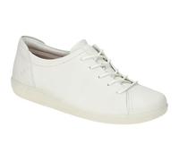 ECCO Soft 2.0 Scarpe da donna 20658301007, bianco, 38 EU