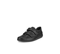 ECCO Soft 2, Sneakers, Donna, Nero (Black With Black Sole), 39 EU