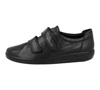 ECCO Soft 2, Sneakers, Donna, Nero (Black With Black Sole), 41 EU