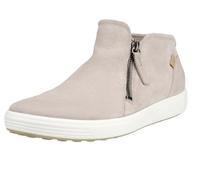 ECCO Tennis da Donna Morbido con Cerniera Laterale 7, Rosa Grigio Nubuck, 39/39.5 EU