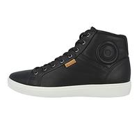 ECCO Soft 7 M Black Droid, Scarpe da Ginnastica Alte, Uomo, Nero (Black Droid), 40 EU