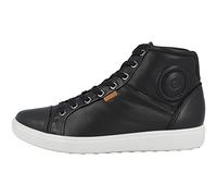ECCO Soft 7 Ladies, Scarpe da Ginnastica Alte, Donna, Nero (Black 1001), 41 EU