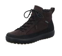 ECCO Soft 7 Tred, Stivali, Uomo, Nero/Marrone (Mocha), 46 EU