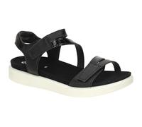 ECCO Soft Sandal 3-Strap, Donna, Nero, 36 EU