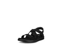 ECCO Soft Sandal Cross Strap, Sandalo donna, nero, 40 EU
