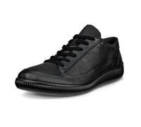 ECCO Soft Zero, Sneaker Bassa in Pelle Impermeabile da Uomo (Nero, Sistema Taglie Calzature EU, Adulto, Numero, Media, 40)