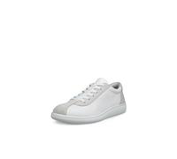 ECCO Soft Zero W 220253 White Bianco Scarpe Donna Sneakers Pelle Lacci 41