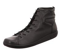 ECCO Soft2.0, Scarpe Stringate Basse, Donna, Nero (Black With Black Sole 56723), 35 EU