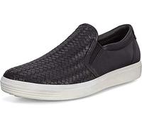 ECCO SOFT7W, Slip-on Sneaker Donna, Nero (Black 1001), 41 EU